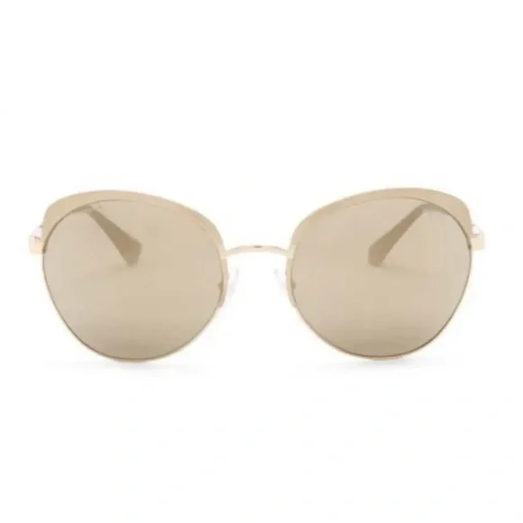 Prada | Accessories | 34 Prada Round Simple Sunglasses Pale  display picture 3